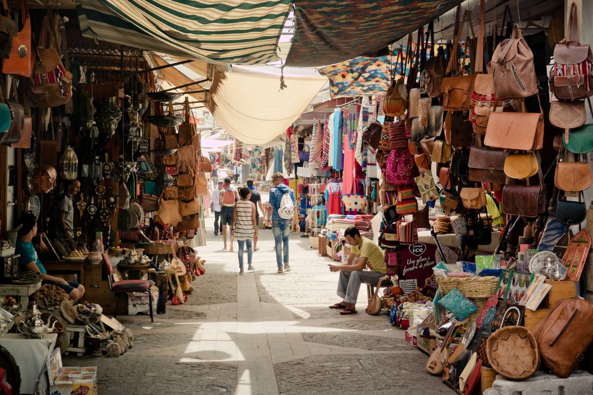 Authentic Moroccan leather goods